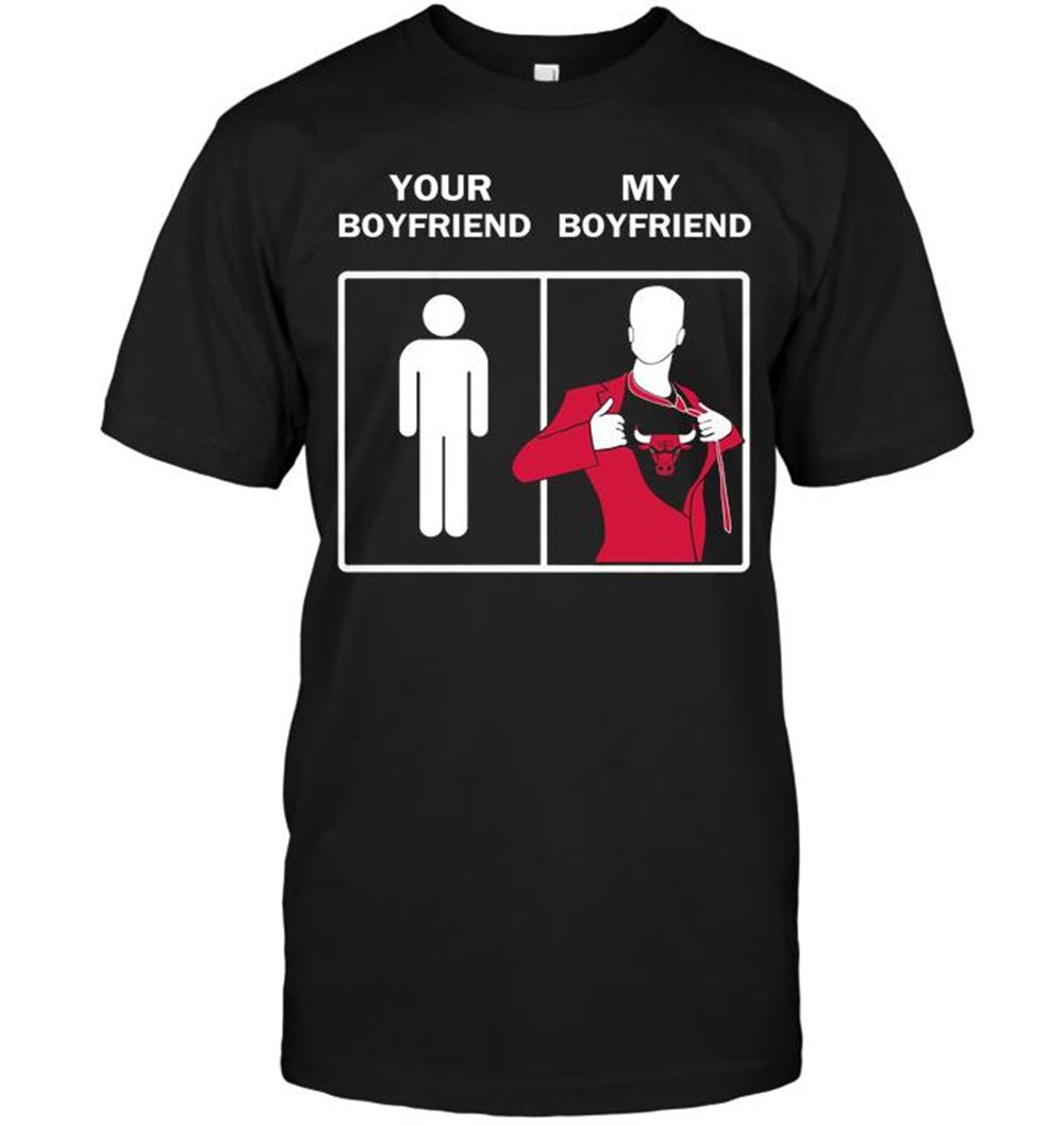 Chicago Bulls Your Boyfriend My Boyfriend T-shirt