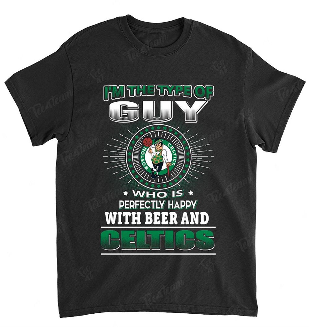 Nba Boston Celtics 162 Guy Loves Beer T-shirt