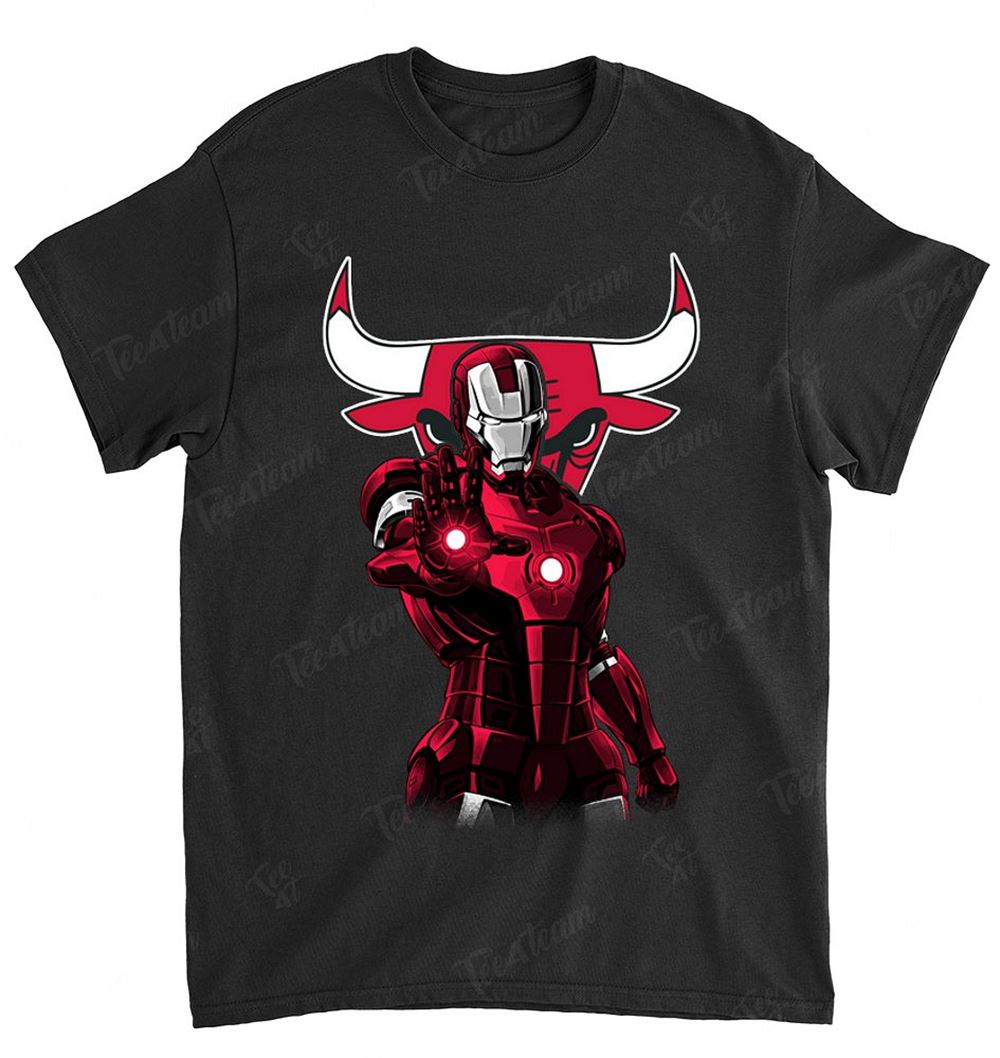 Nba Chicago Bulls 018 Ironman Dc Marvel Jersey Superhero Avenger Shirt