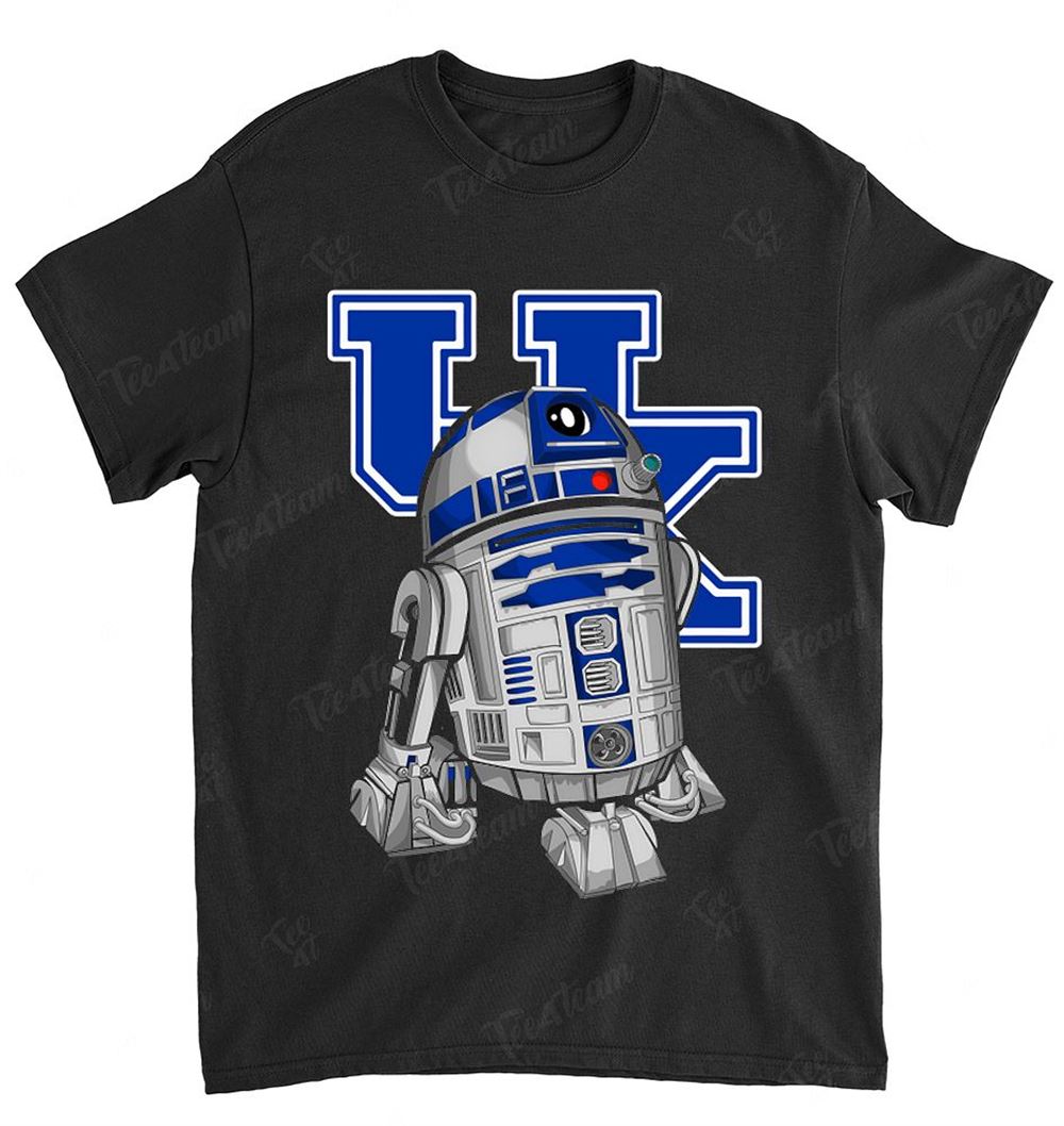 Ncaa Kentucky Wildcats 031 R2d2 Star Wars T-shirt