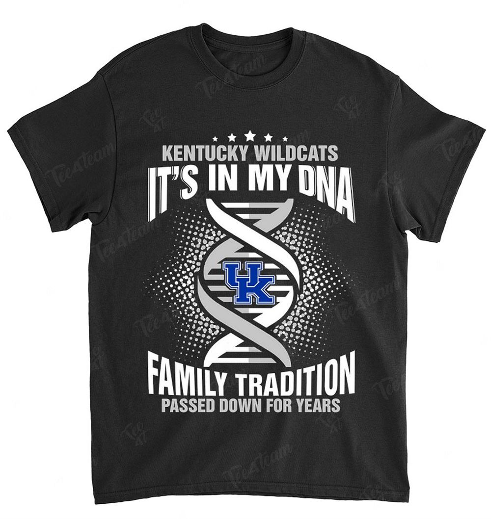 Ncaa Kentucky Wildcats 167 It Is My Dna T-shirt