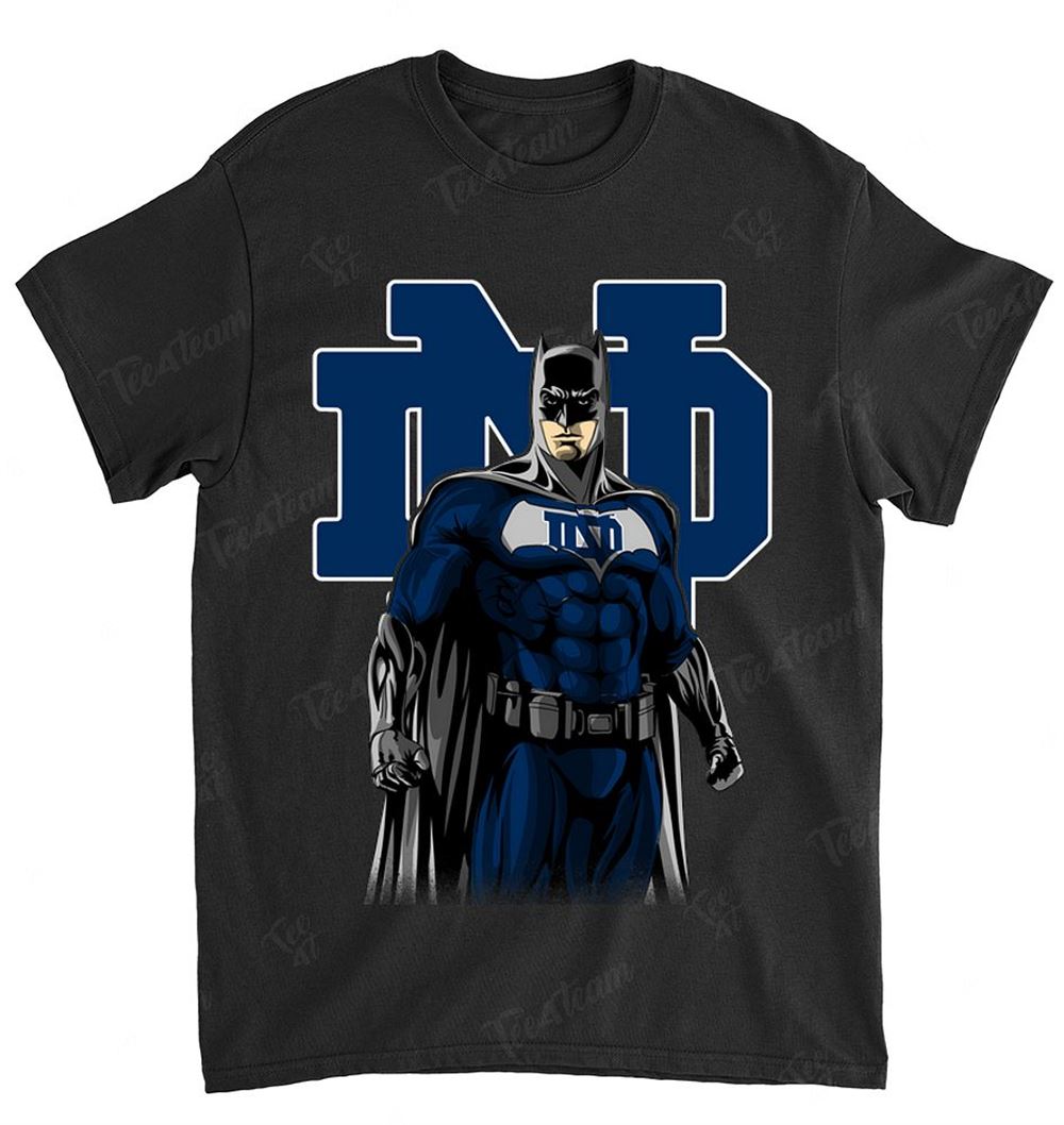 Ncaa Notre Dame Fighting Irish 012 Batman Dc Marvel Jersey Superhero Avenger Shirt Size Up To 5xl