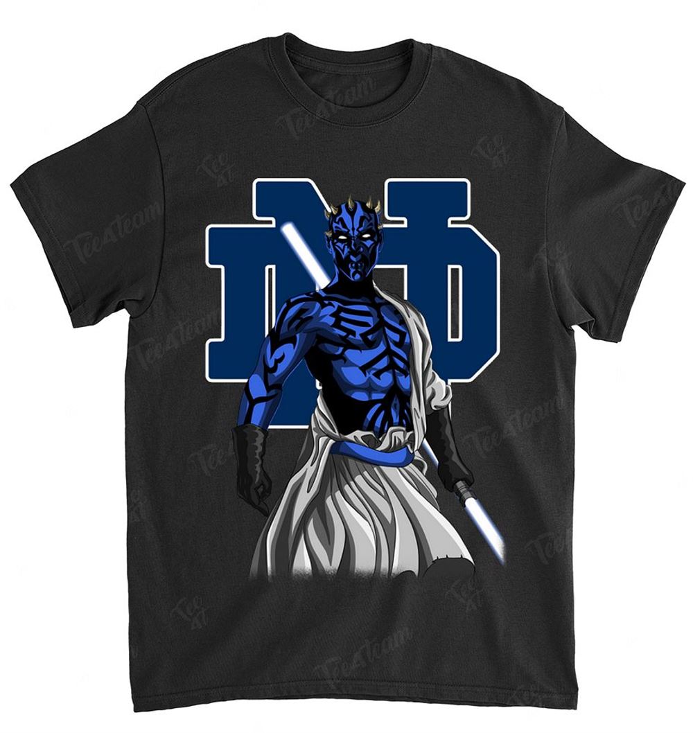 Ncaa Notre Dame Fighting Irish 032 Darth Maul Star Wars Shirt Full Size Up To 5xl