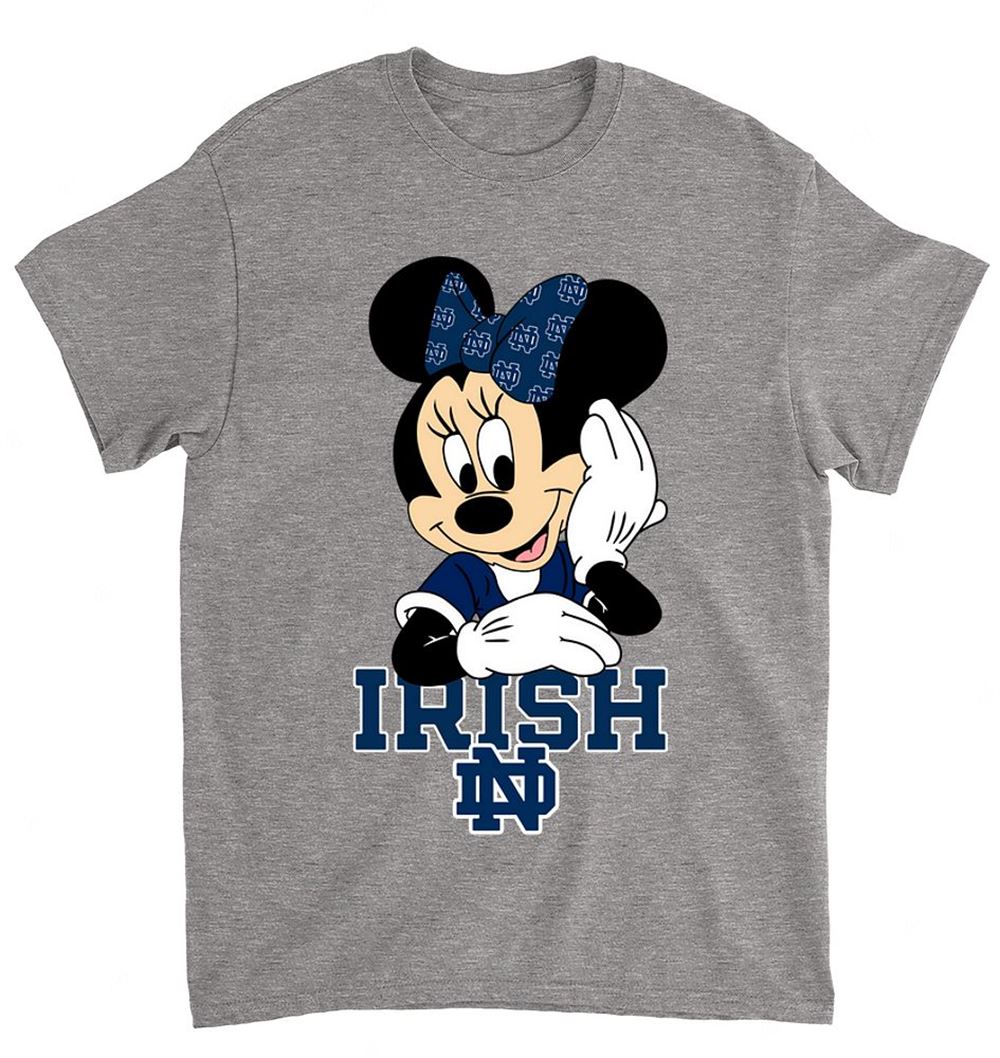 Ncaa Notre Dame Fighting Irish 054 Mimi Mouse Walt Disney Shirt