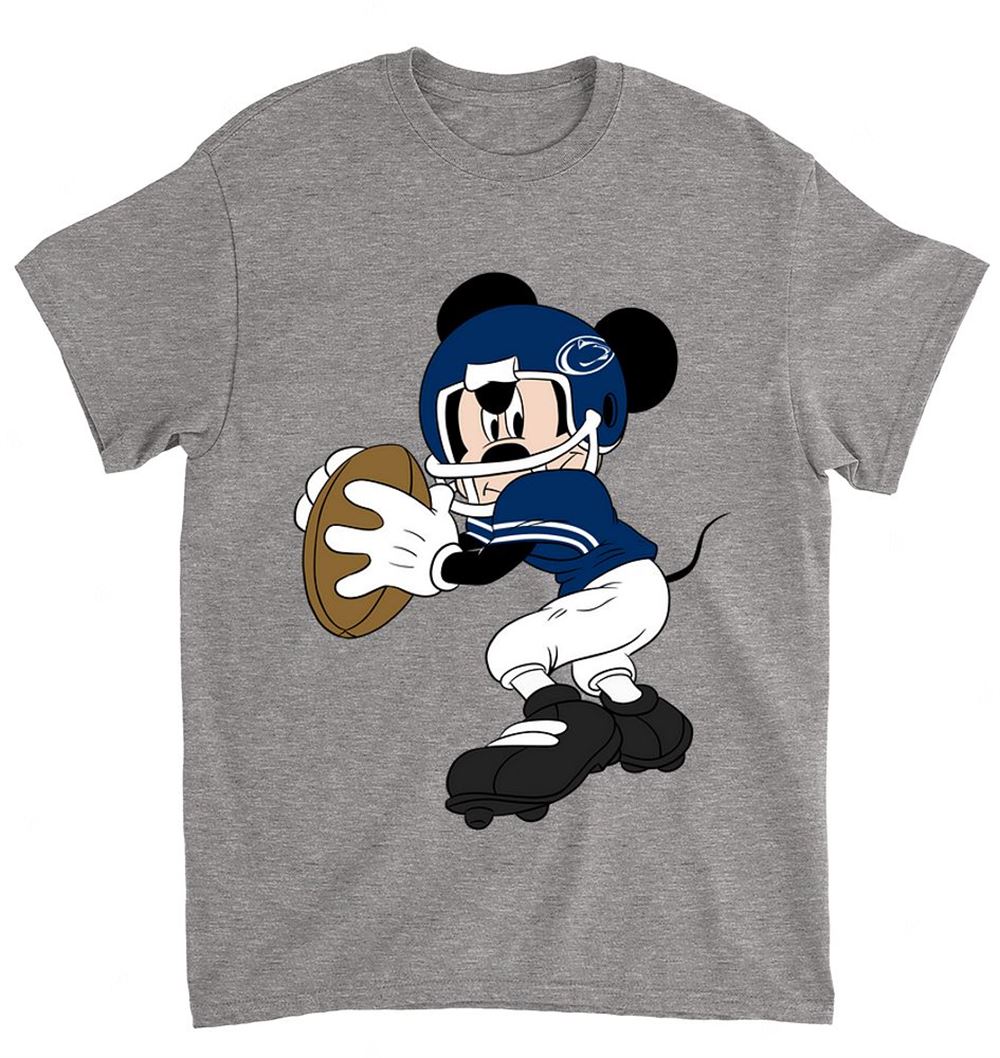 NCAA Penn State Nittany Lions 053 Mickey Mouse Walt Disney Shirt Size Up To 5xl