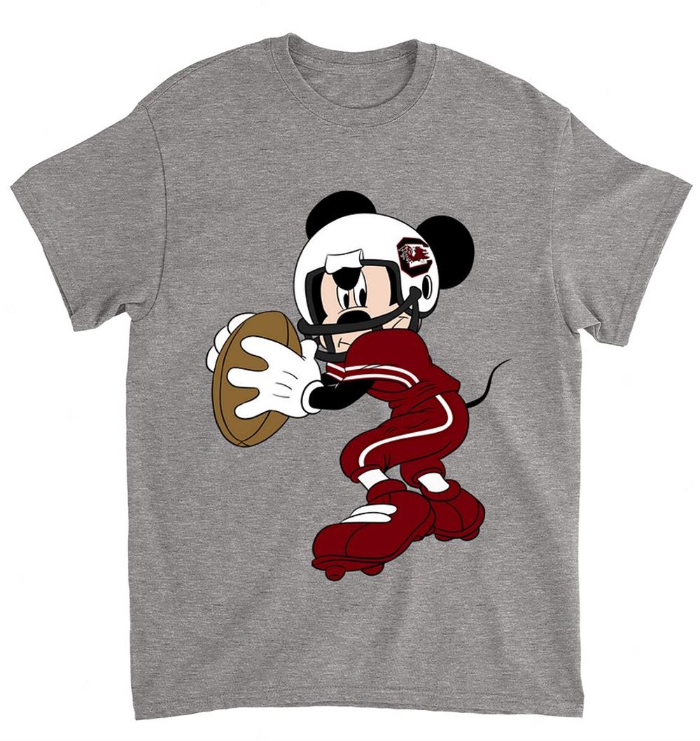 Ncaa South Carolina Gamecocks 053 Mickey Mouse Walt Disney T-shirt