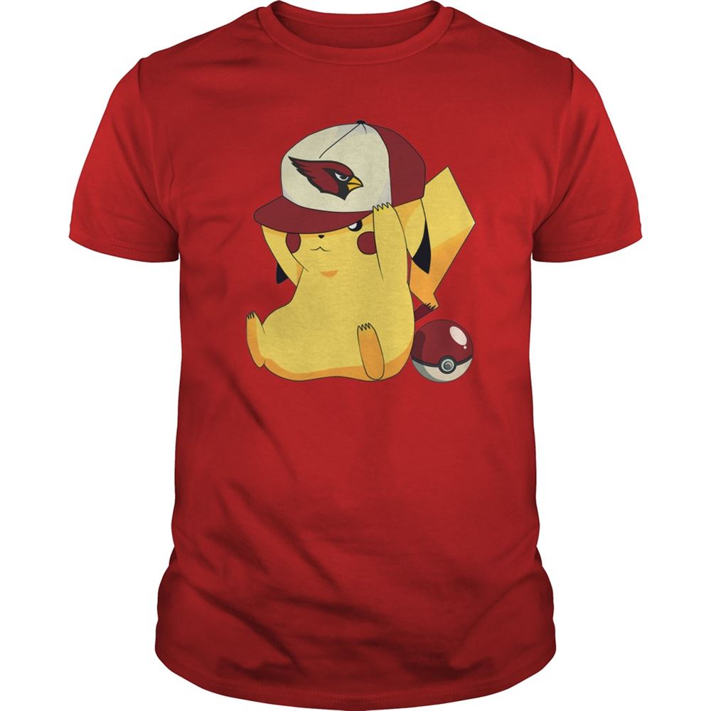Arizona Cardinals Pikachu Pokemon Shirt