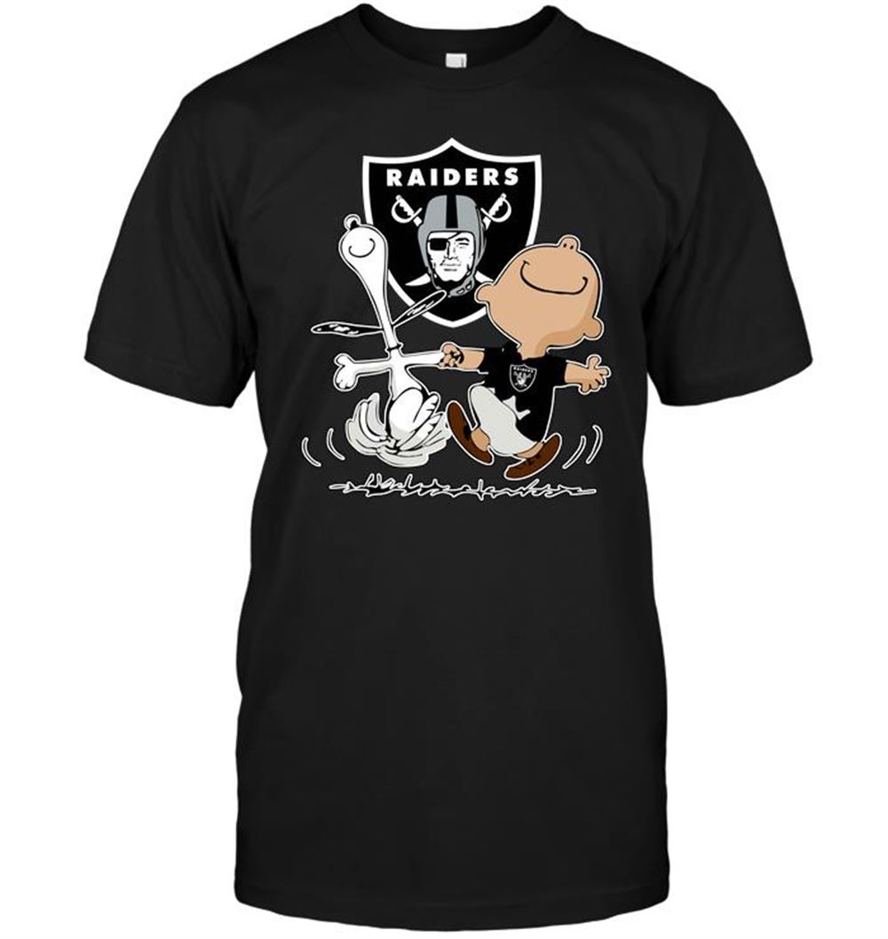 Charlie Brown Snoopy Oakland Las Vergas Raiders Shirt Size Up To 5xl