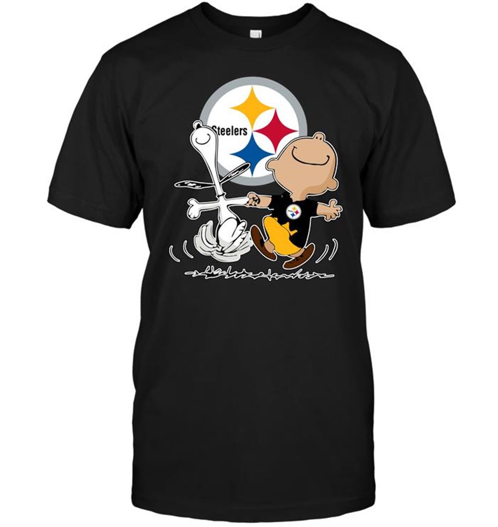 Charlie Brown Snoopy Pittsburgh Steelers Shirt Size Up To 5xl