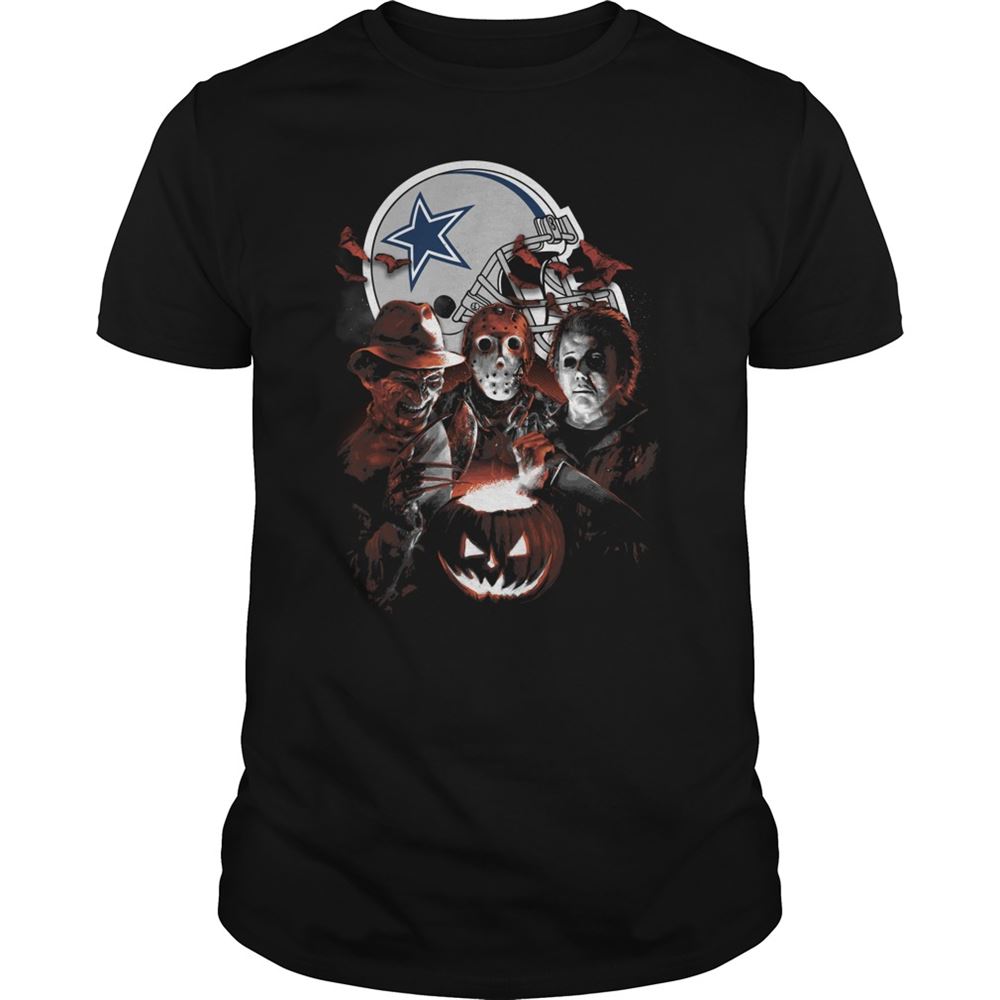 Dallas Cowboys Halloween Scream Team Shirt