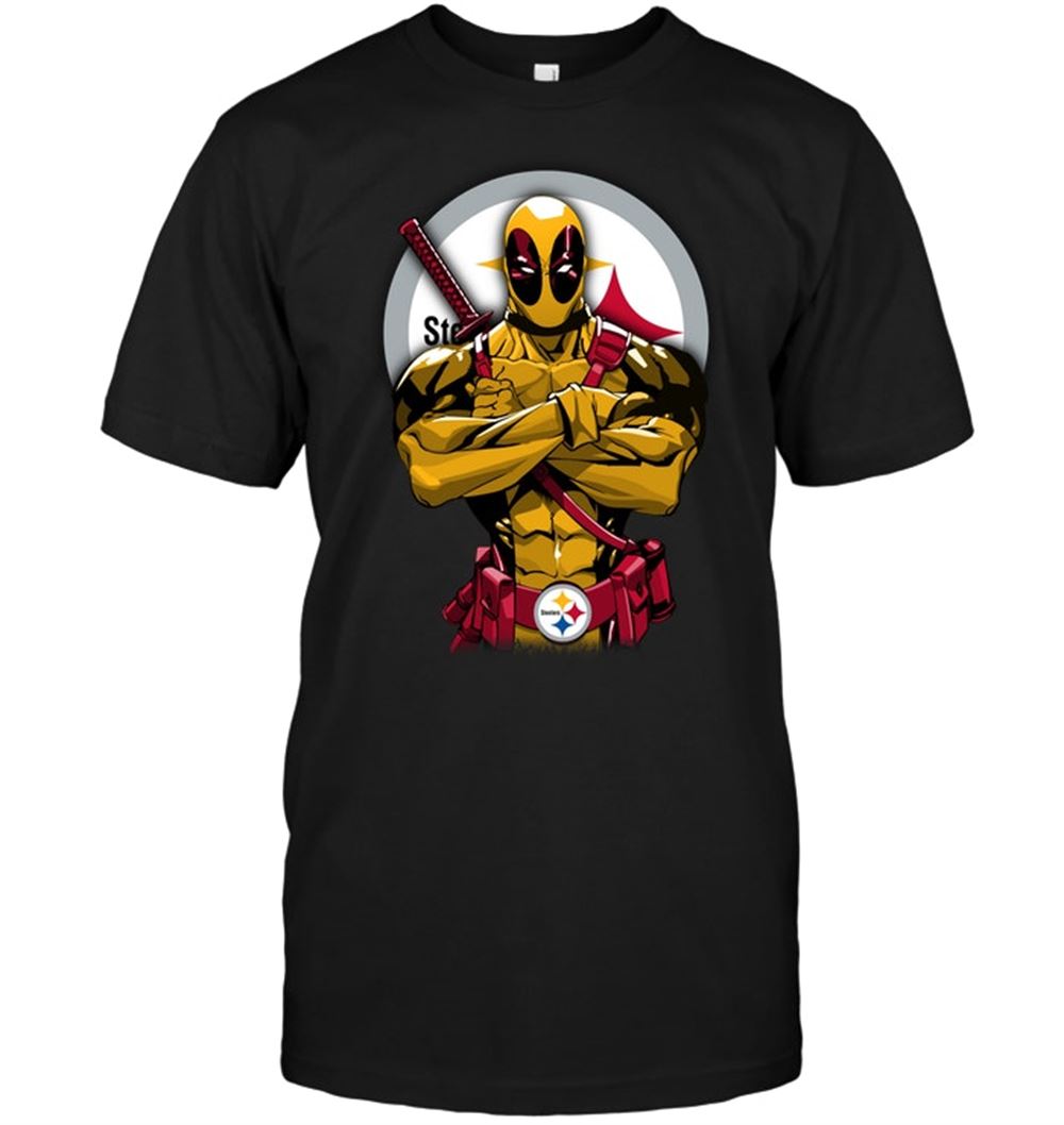 Giants Deadpool Pittsburgh Steelers Shirt Size Up To 5xl