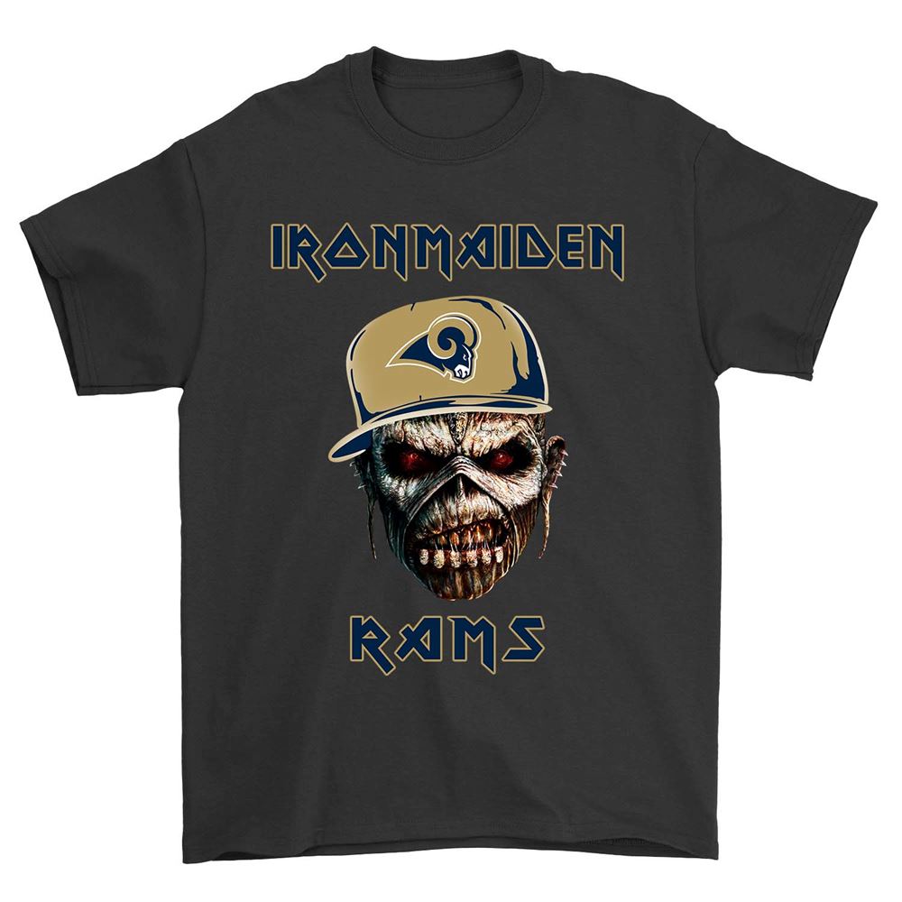 Ironmaiden Los Angeles Rams Shirt Size Up To 5xl