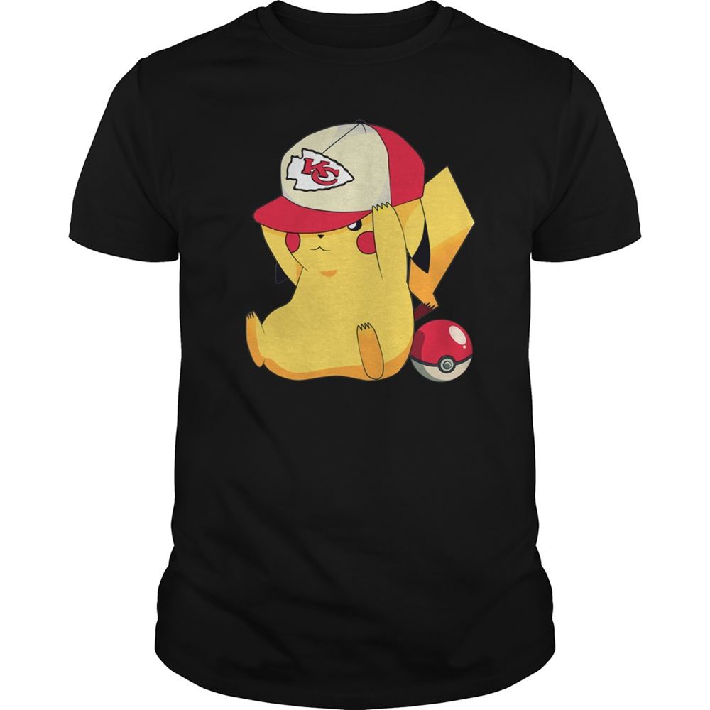 Kansas City Chiefs Pikachu Pokemon Shirt