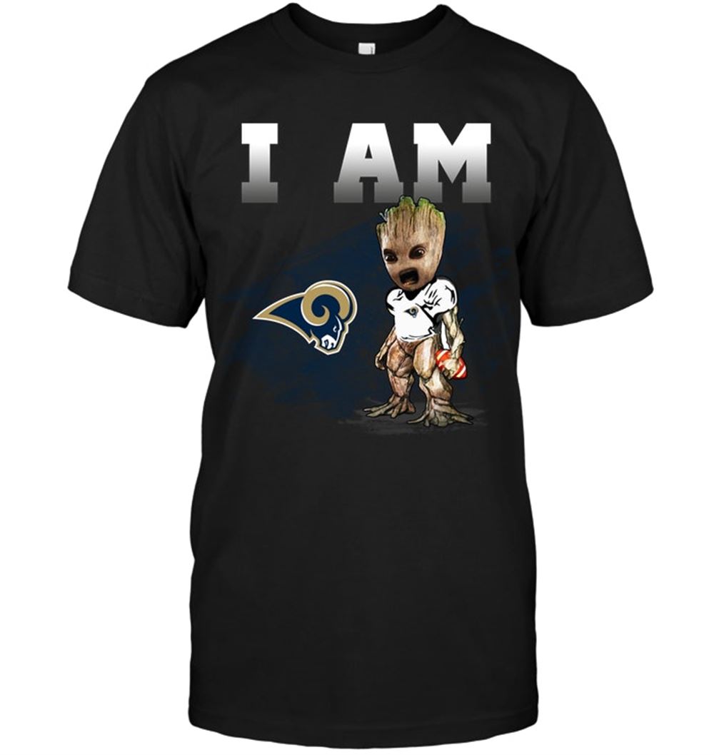 Los Angeles Rams I Am Groot Shirt Size Up To 5xl