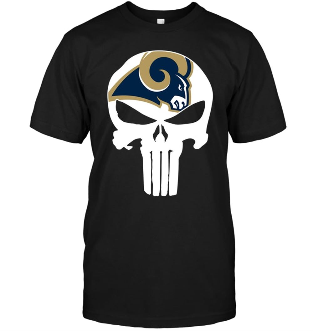 Los Angeles Rams Punisher Shirt Size S-5xl