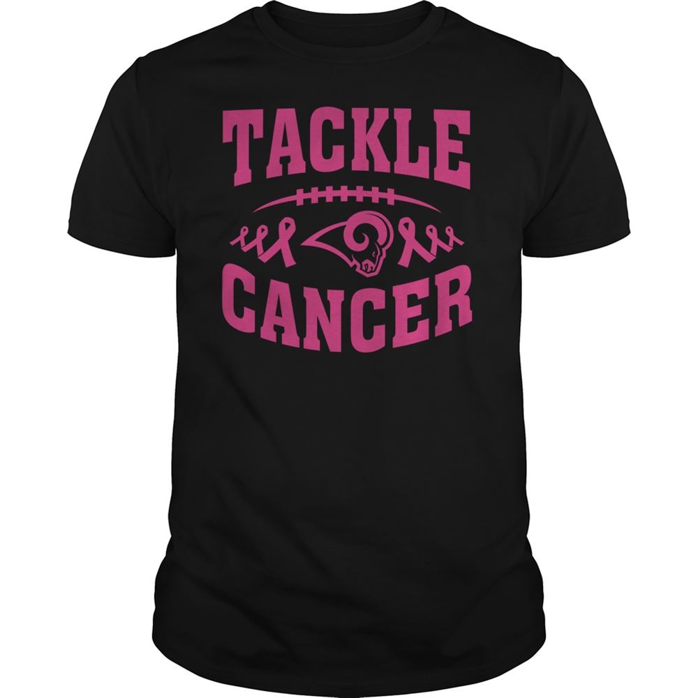Los Angeles Rams Tackle Breast Cancer Shirt Gift For Fan
