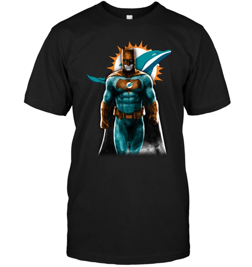 Miami Dolphins Batman Bruce Wayne Shirt Size S-5xl