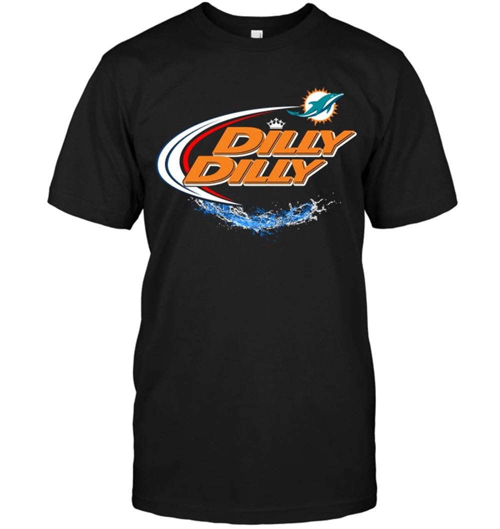 Miami Dolphins Dilly Dilly Bud Light Shirt Tshirt For Fan