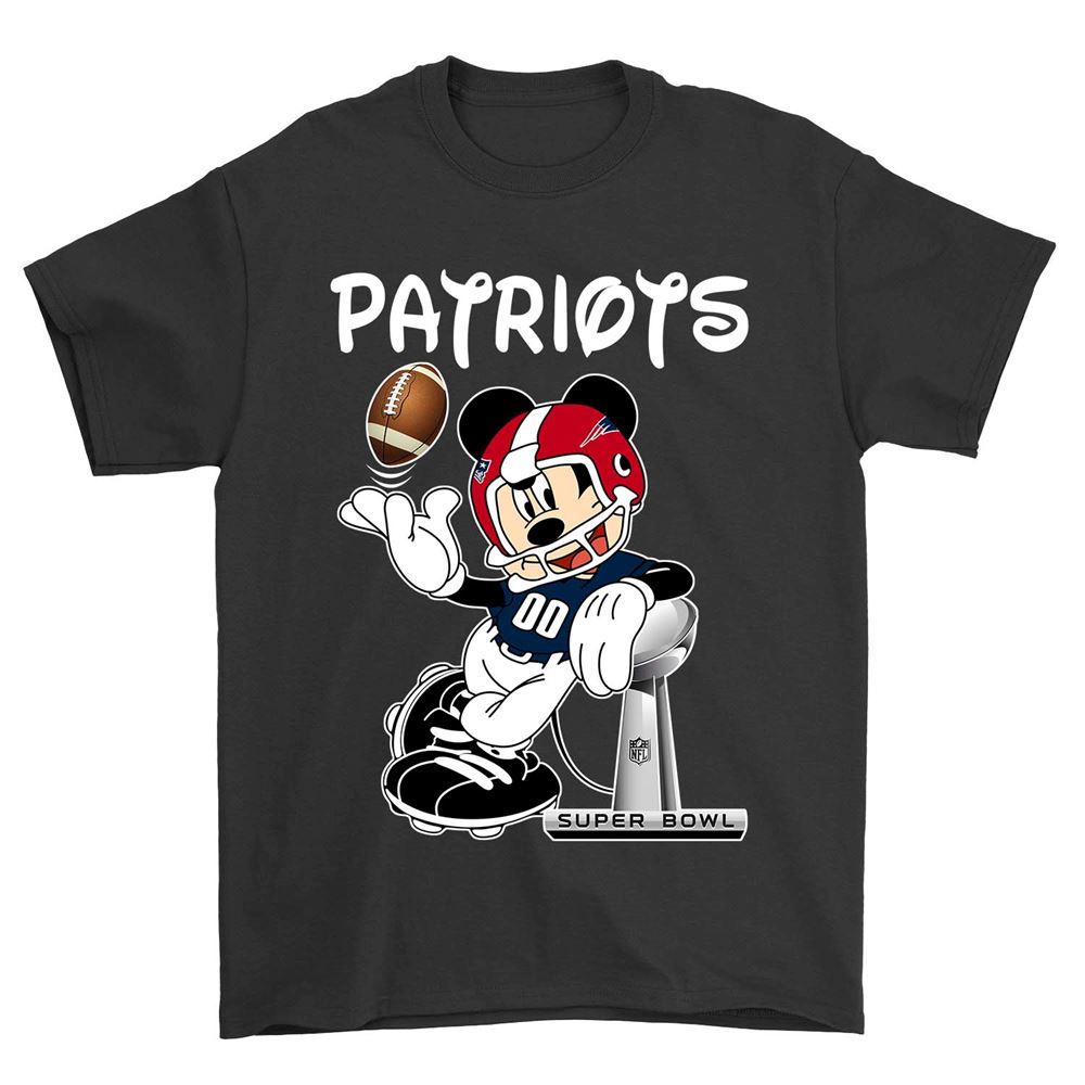 Mickey Mouse New England Patriots Shirt Gift For Fan