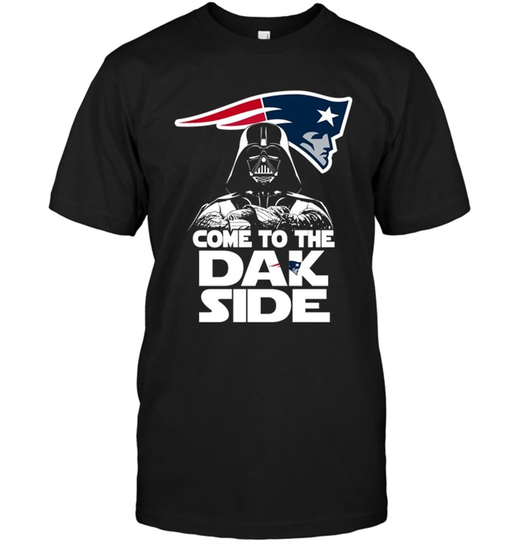 New England Patriots Come To The Dak Side Dark Vader Shirt Size Up To 5xl