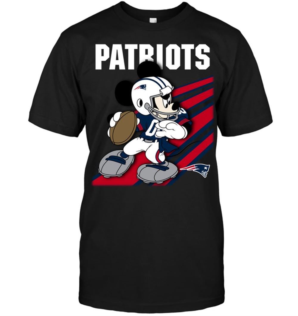 New England Patriots Mickey Mouse Disney Shirt Size S-5xl