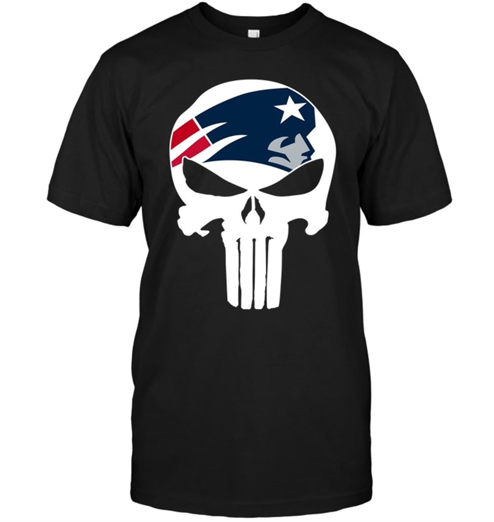 New England Patriots Punisher Shirt Tshirt For Fan