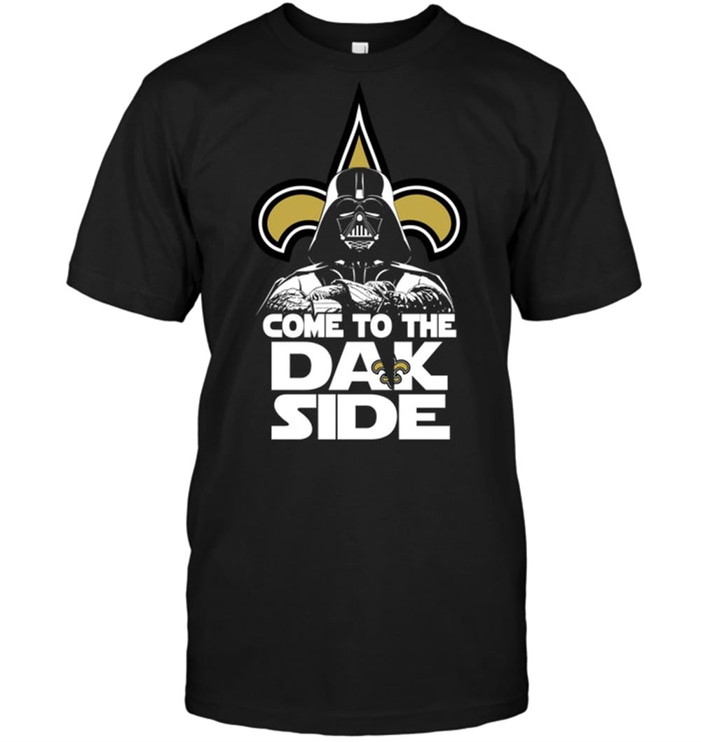 New Orleans Saints Come To The Dak Side Dark Vader Shirt Size S-5xl