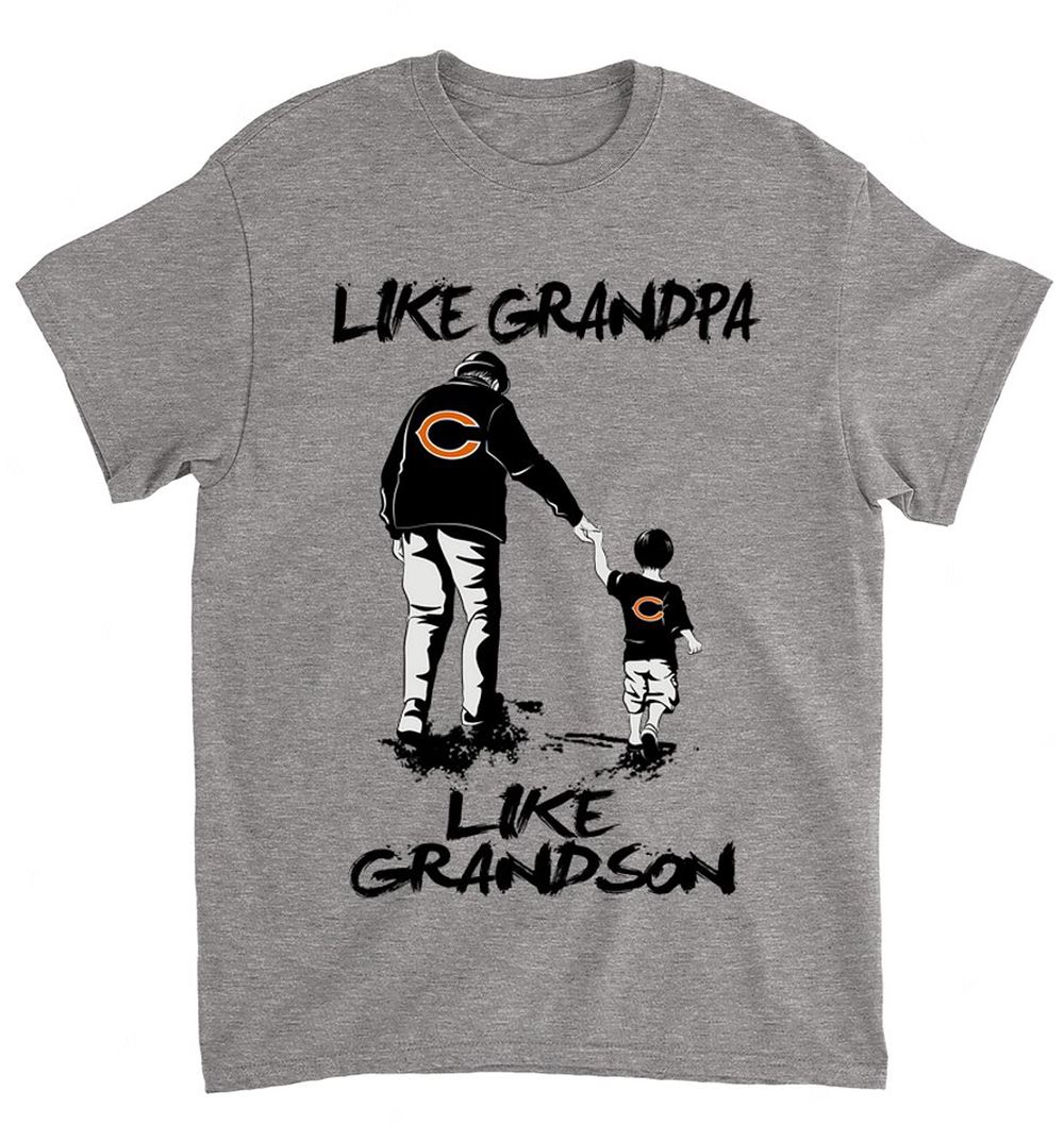 chicago bears grandpa shirt