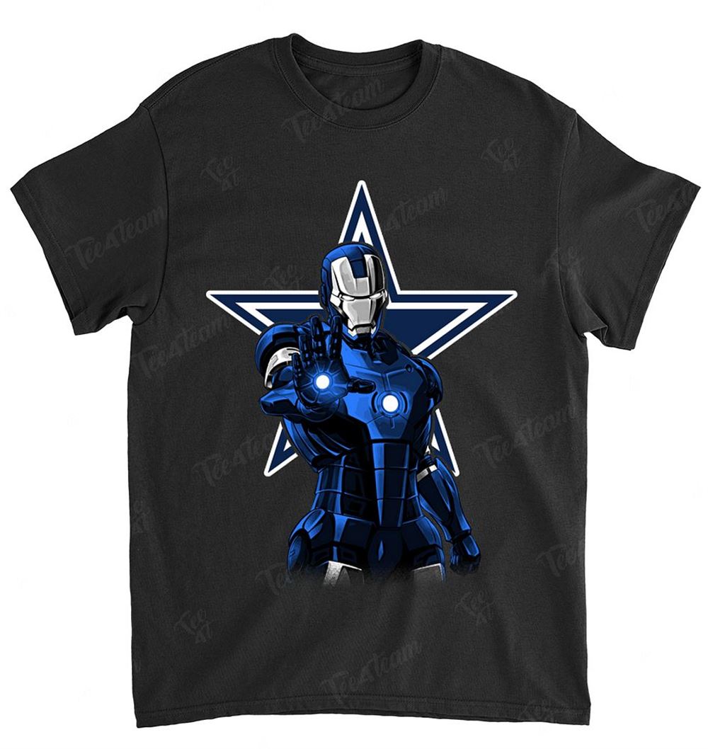Nfl Dallas Cowboys 018 Ironman Dc Marvel Jersey Superhero Avenger Shirt