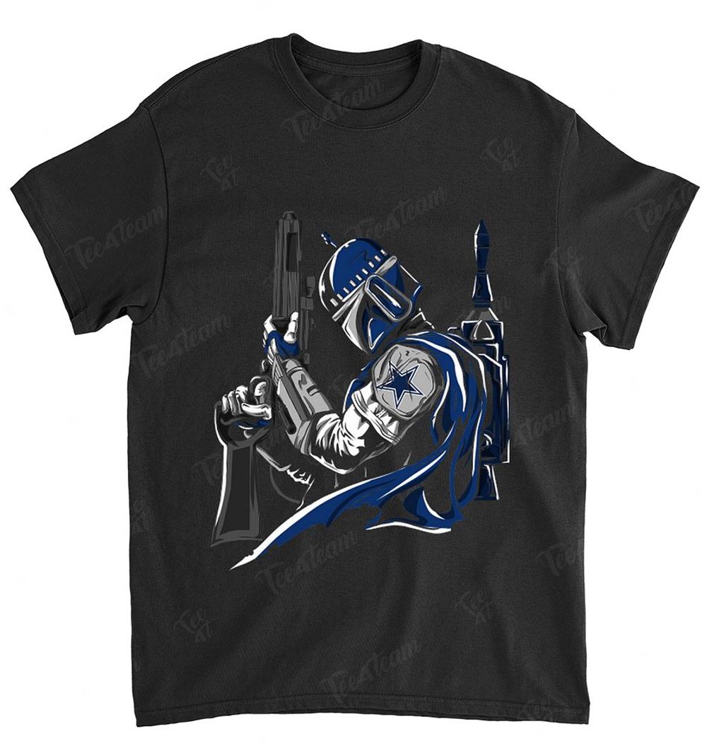 Nfl Dallas Cowboys 030 Boba Fett Star Wars Shirt