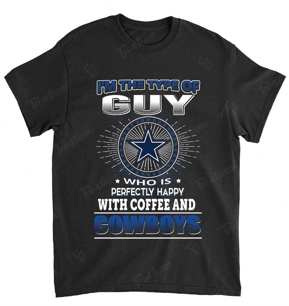 Nfl Dallas Cowboys 164 Guy Loves Coffee Shirt