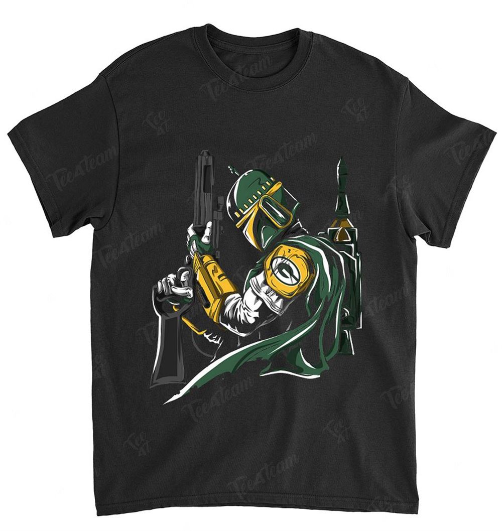 Nfl Green Bay Packers 030 Boba Fett Star Wars Shirt Plus Size Up To 5xl