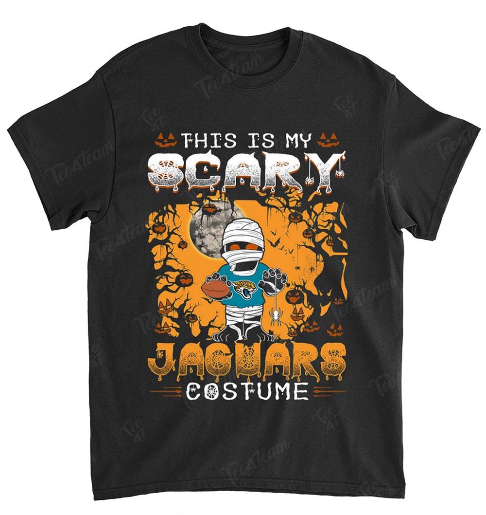 Nfl Jacksonville Jaguars 005 Halloween This Is My Scary Costume Shirt