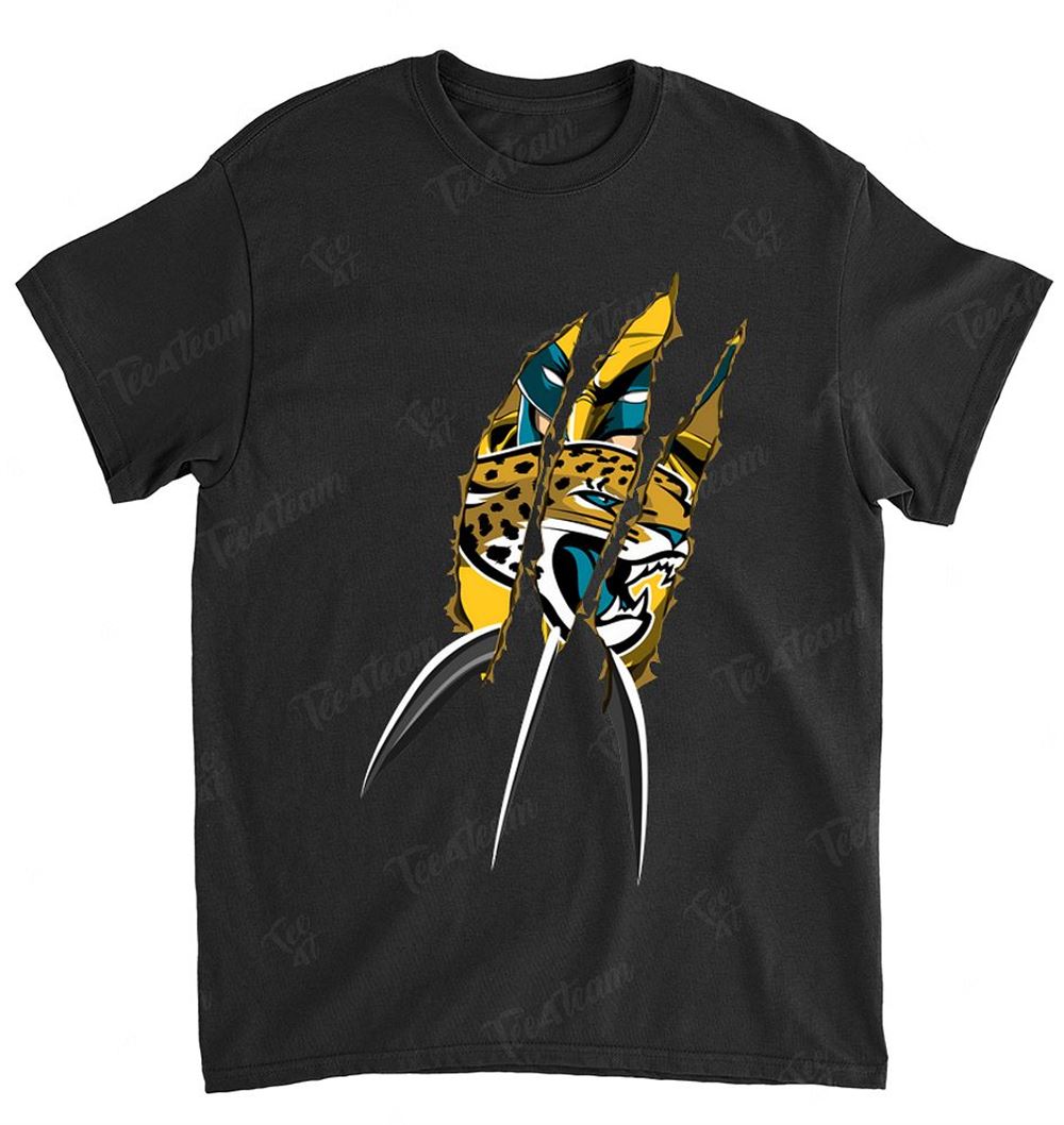 Nfl Jacksonville Jaguars 027 Wolverine Dc Marvel Jersey Superhero Avenger Shirt
