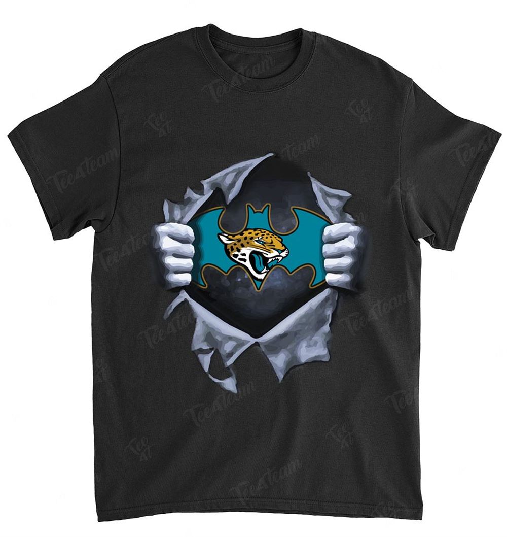 Nfl Jacksonville Jaguars 070 Batman Logo Dc Marvel Jersey Superhero Avenger Shirt