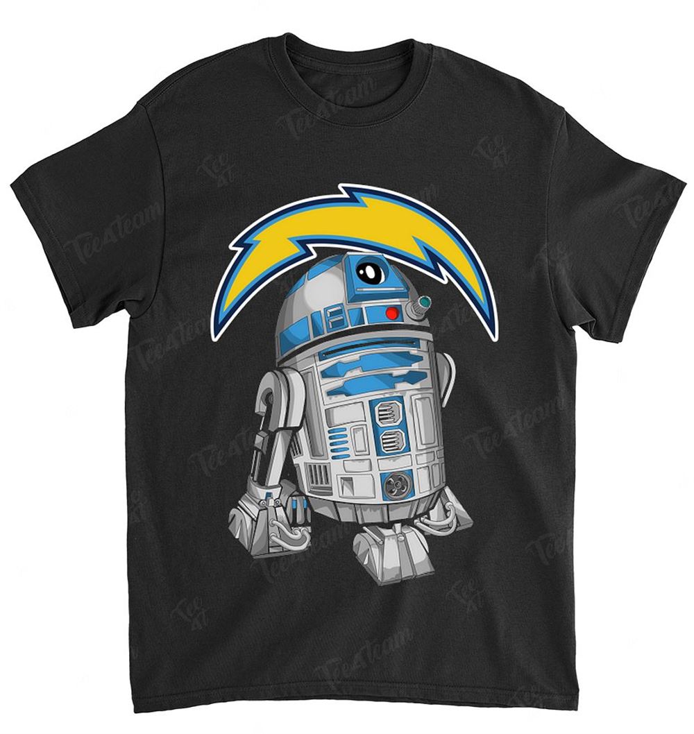NFL Los Angeles Chargers 031 R2d2 Star Wars Shirt Tshirt For Fan