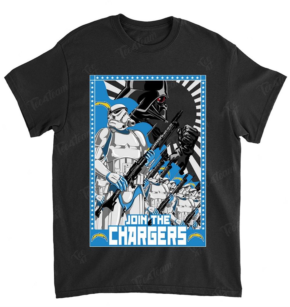 NFL Los Angeles Chargers 033 Trooper Army Star Wars Shirt Tshirt For Fan