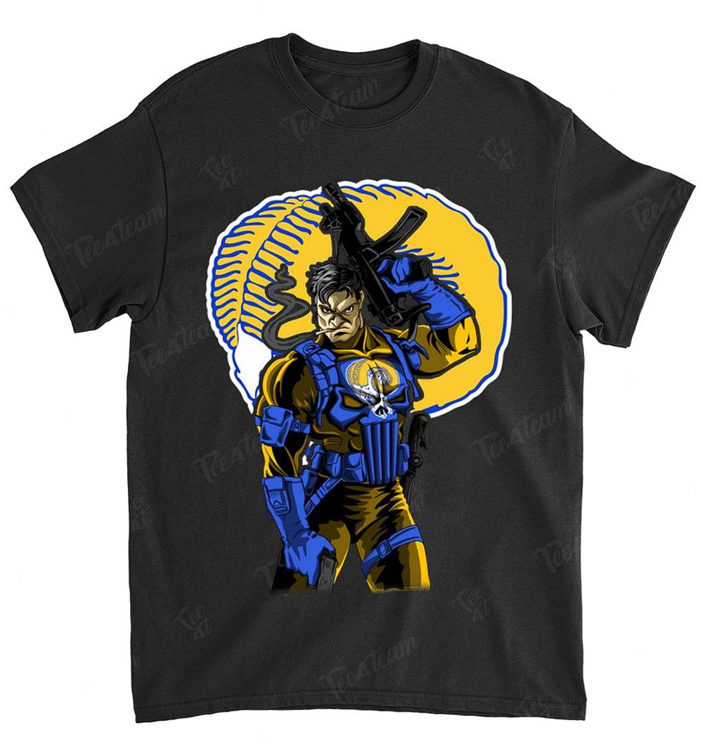 NFL Los Angeles Rams 022 Punisher Dc Marvel Jersey Superhero Avenger Shirt Size Up To 5xl