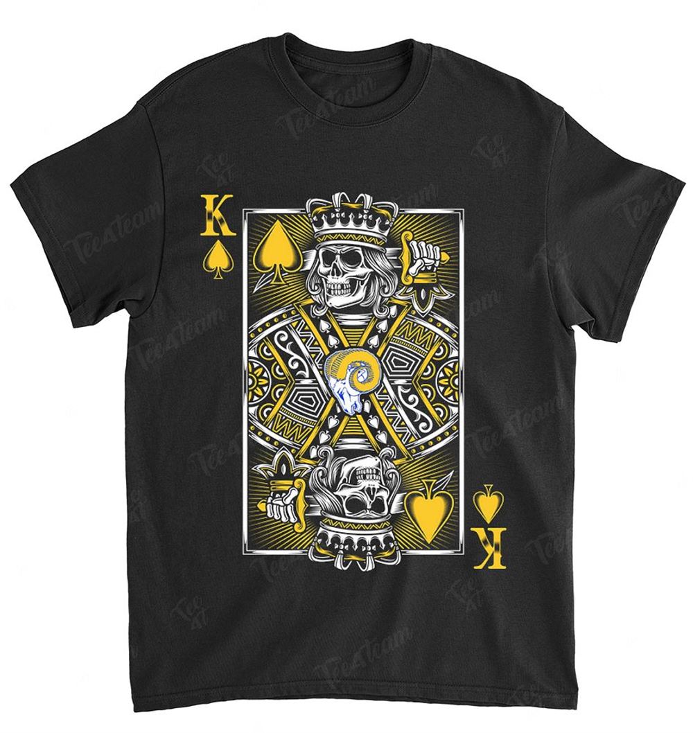 NFL Los Angeles Rams 043 King Card Poker Shirt Gift For Fan