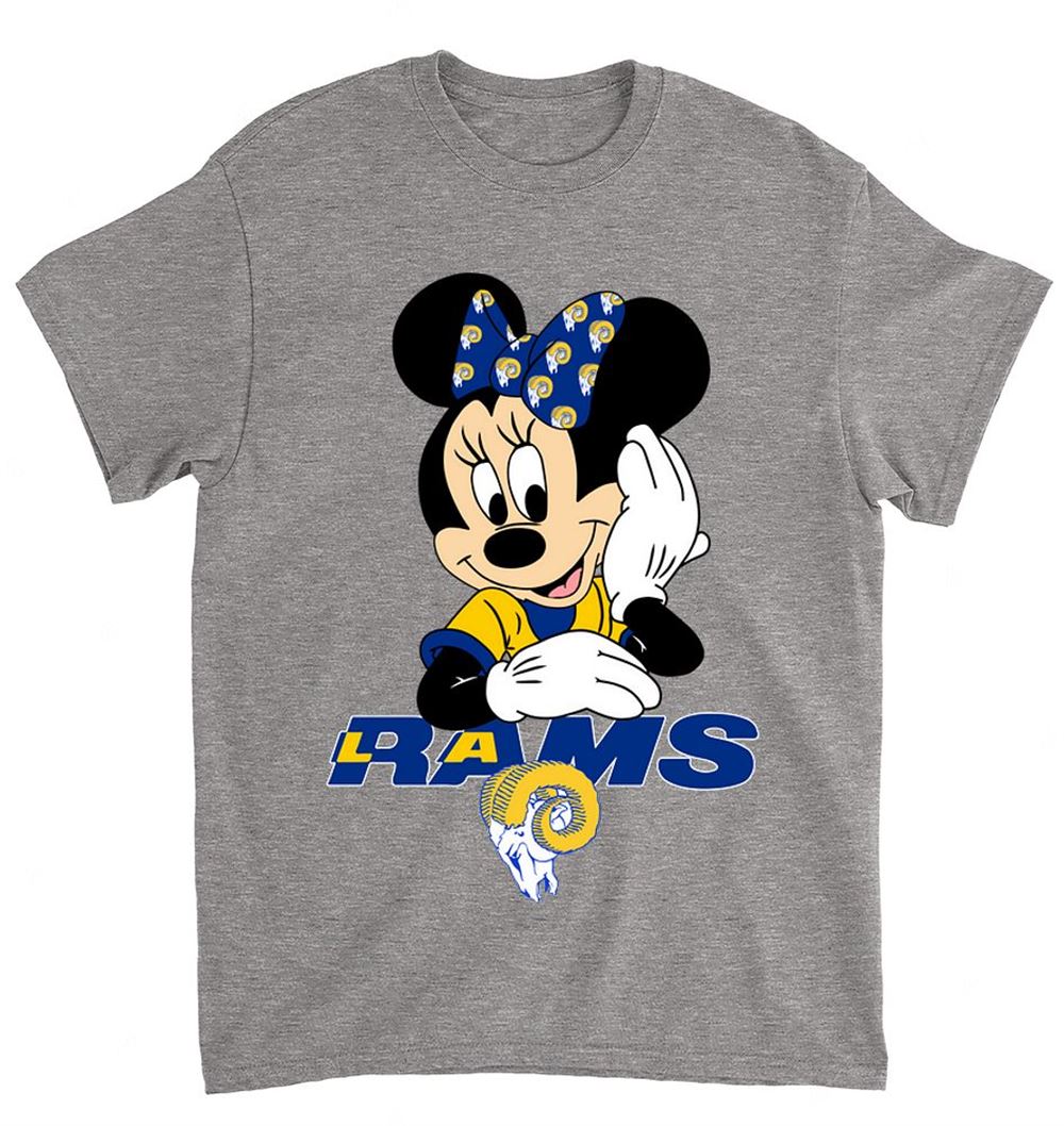 NFL Los Angeles Rams 054 Mimi Mouse Walt Disney Shirt Gift For Fan