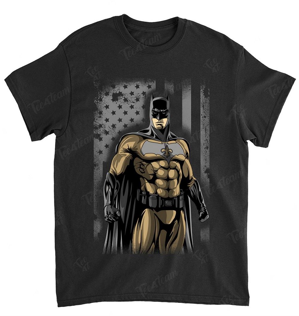 NFL New Orleans Saints 013 Batman Flag Dc Marvel Jersey Superhero Avenger Shirt Size S-5xl