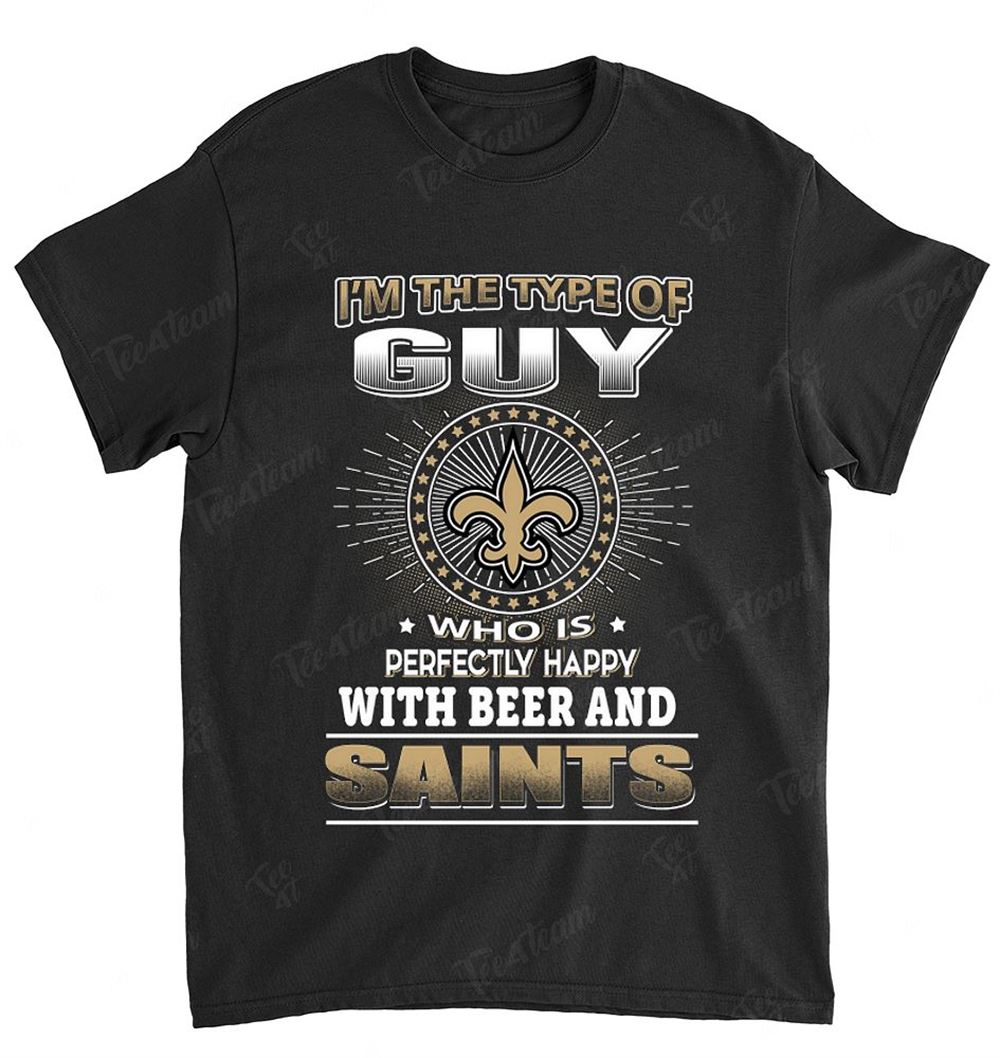 NFL New Orleans Saints 162 Guy Loves Beer Shirt Size S-5xl