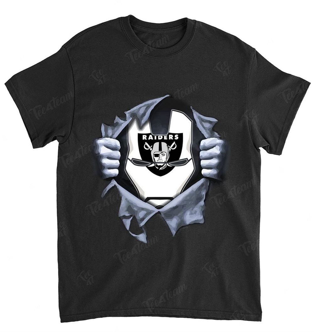NFL Oakland Las Vergas Raiders 074 Ironman Logo Dc Marvel Jersey Superhero Avenger Shirt Size Up To 5xl