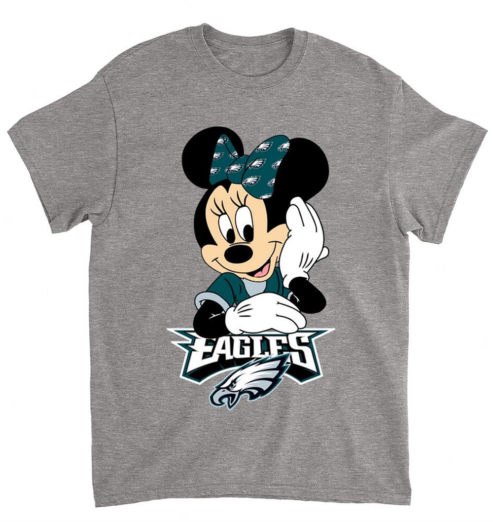 NFL Philadelphia Eagles 054 Mimi Mouse Walt Disney Shirt Size S-5xl