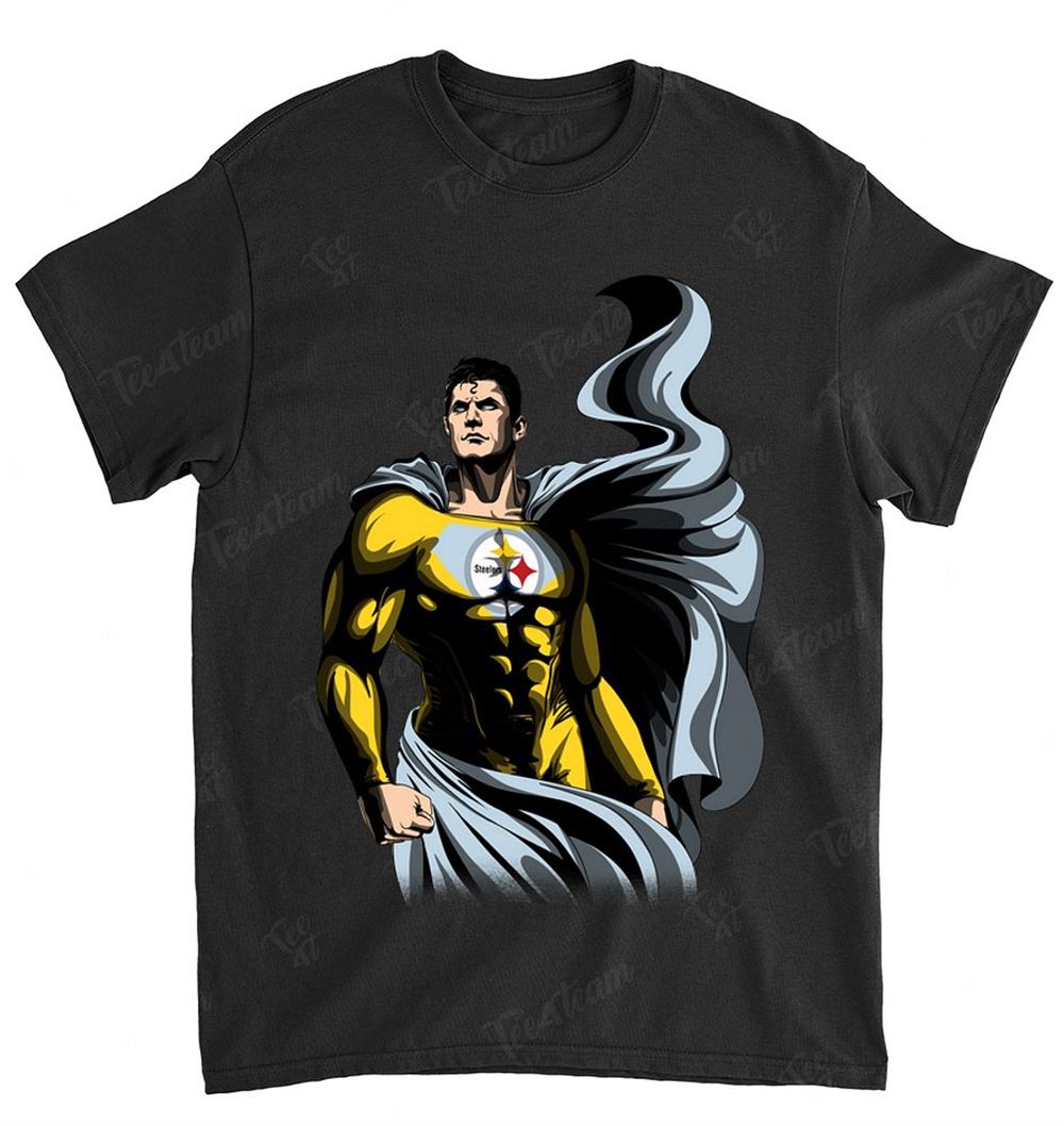 NFL Pittsburgh Steelers 014 Superman Dc Marvel Jersey Superhero Avenger Shirt Gift For Fan