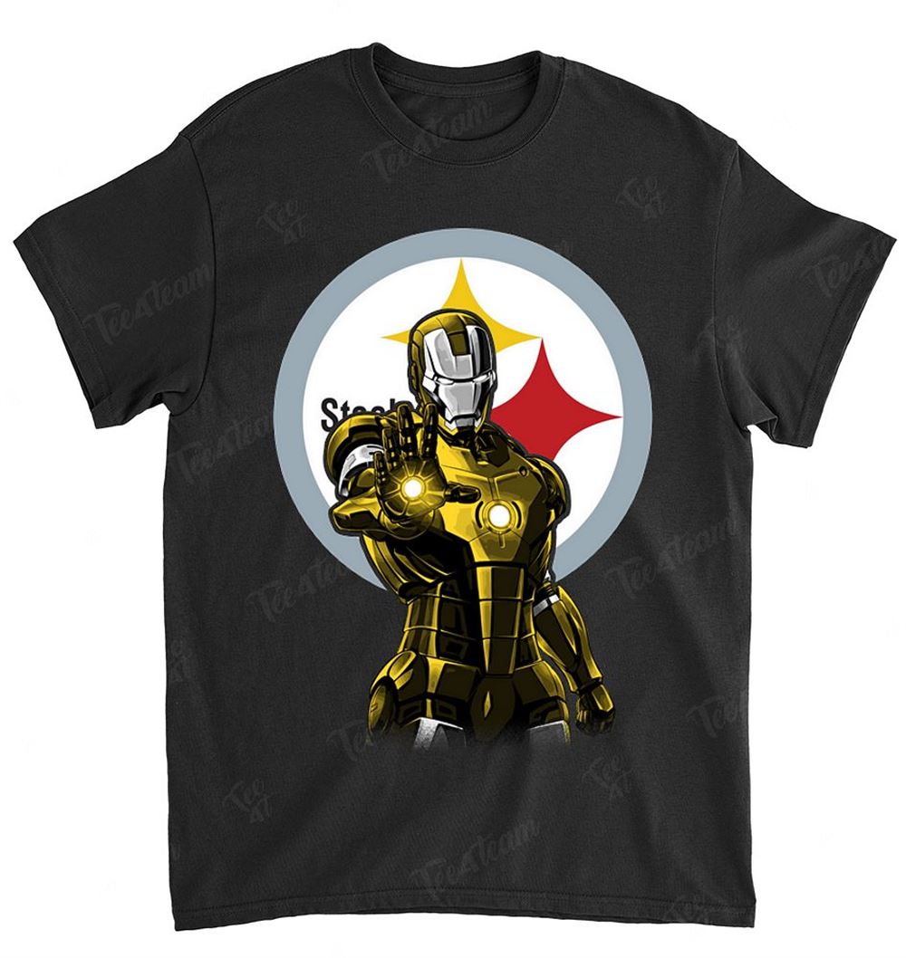 NFL Pittsburgh Steelers 018 Ironman Dc Marvel Jersey Superhero Avenger Shirt Size S-5xl