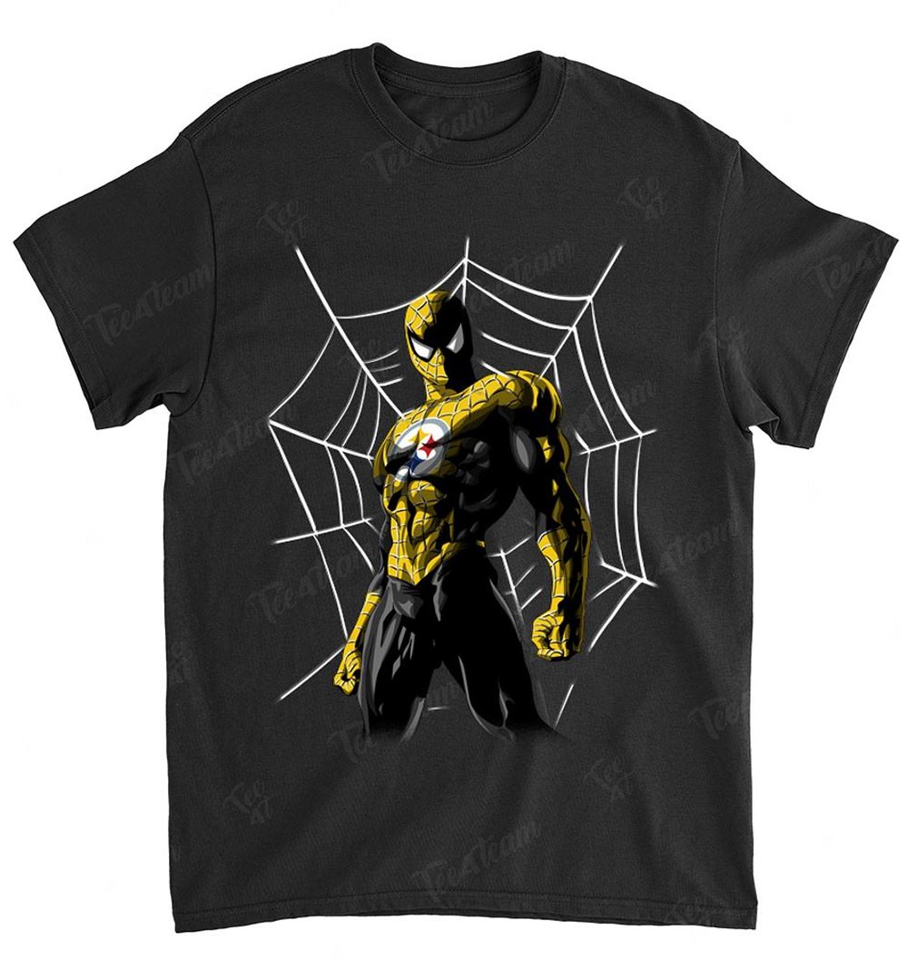 NFL Pittsburgh Steelers 020 Spider Man Dc Marvel Jersey Superhero Avenger Shirt Size Up To 5xl
