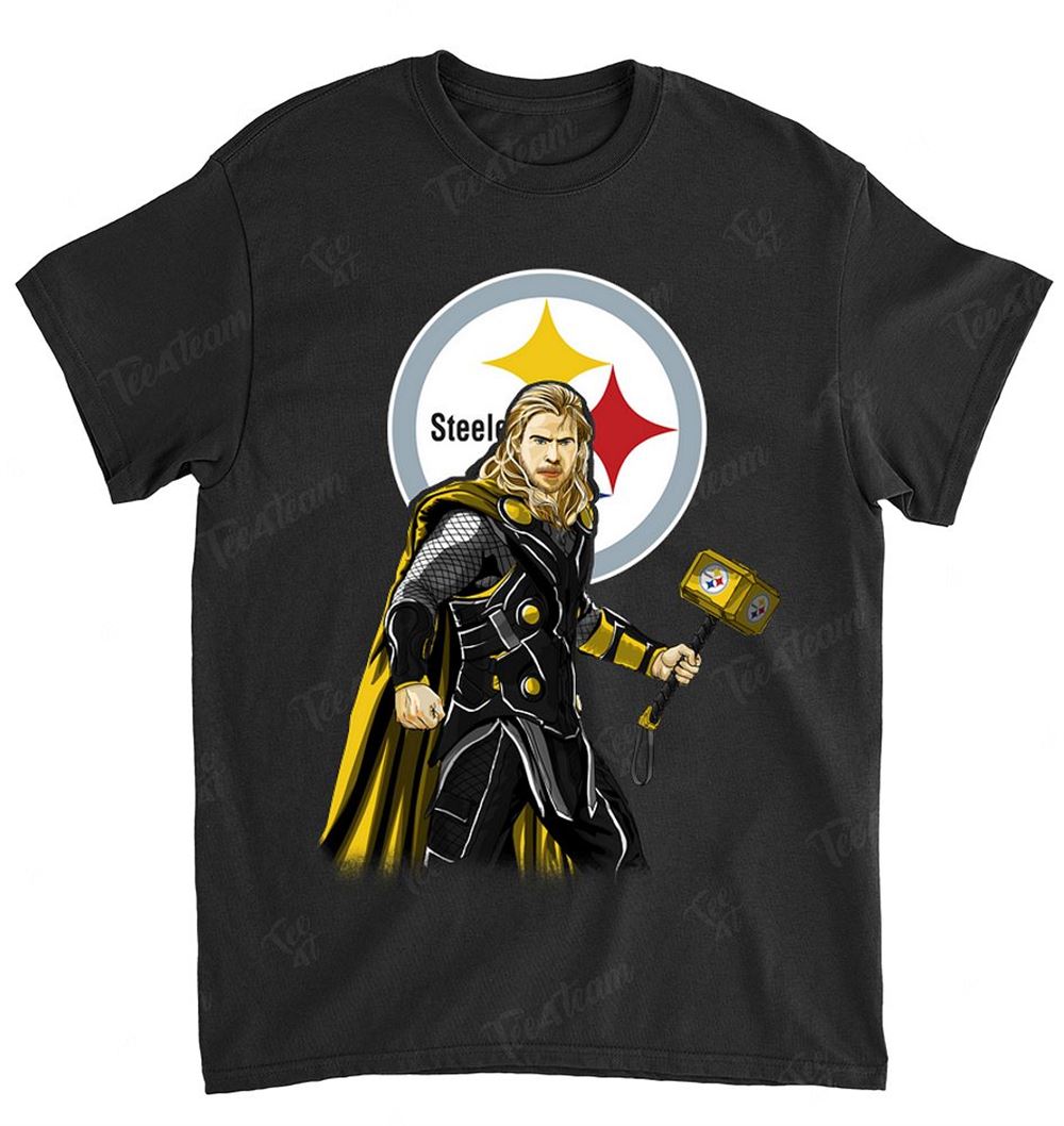 NFL Pittsburgh Steelers 024 Thor Dc Marvel Jersey Superhero Avenger Shirt Size S-5xl