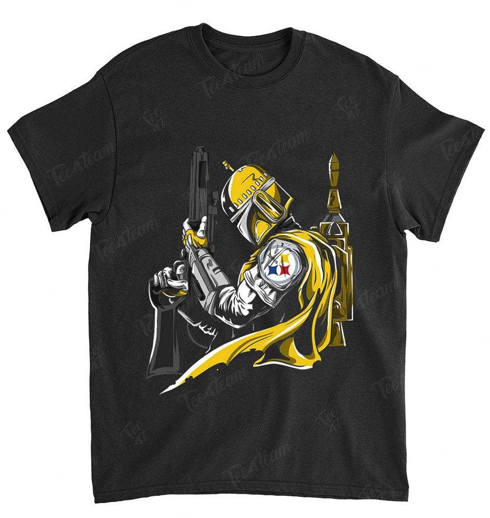NFL Pittsburgh Steelers 030 Boba Fett Star Wars Shirt Size S-5xl