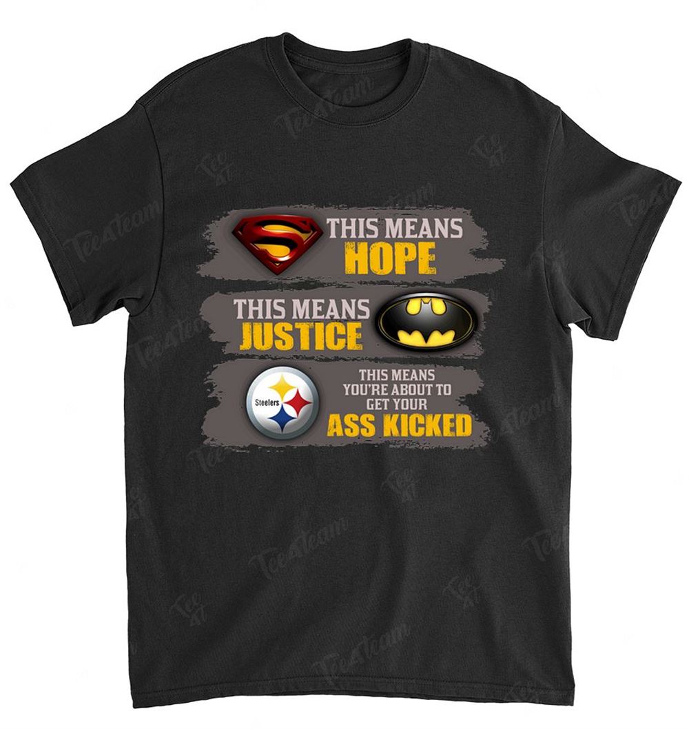 NFL Pittsburgh Steelers 115 This Mean Marvel Superhero Batman Shirt Size Up To 5xl